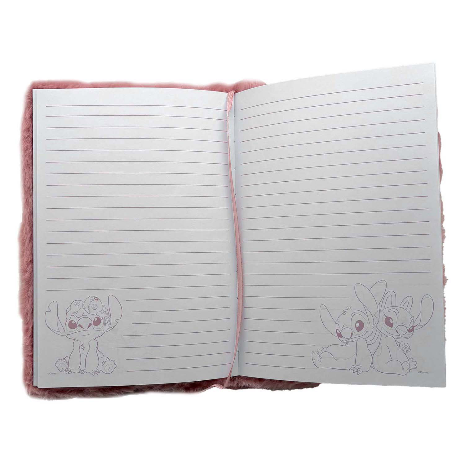 Journal intime en peluche de Stitch