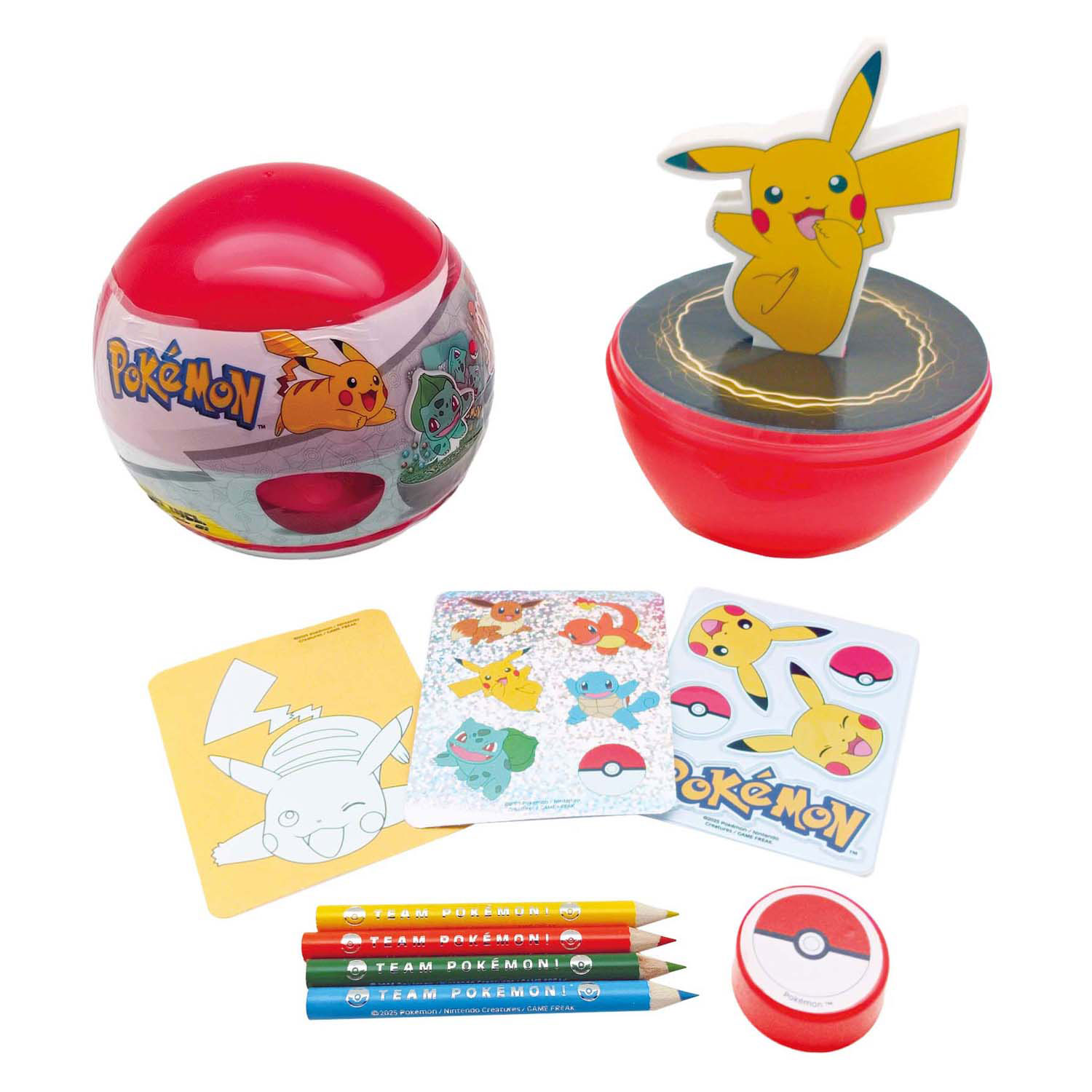 Pokemon Eraser Fun Pikachu Set