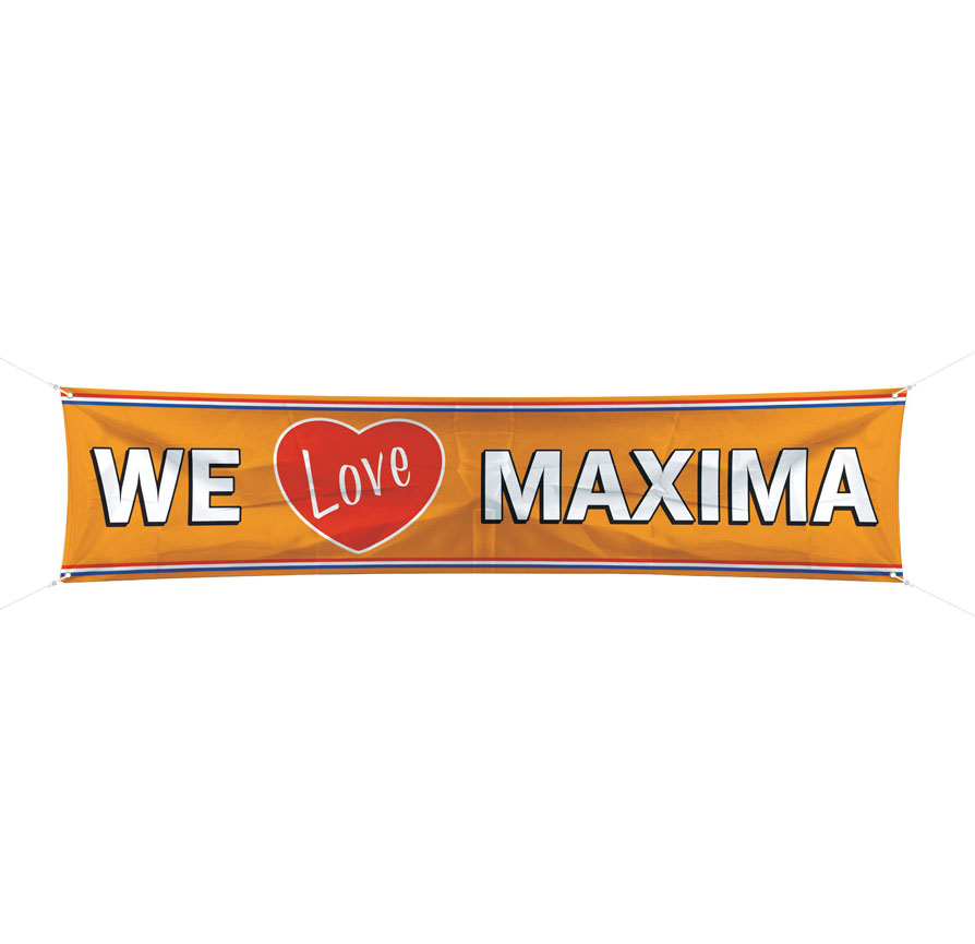 We Love Maxima Banner