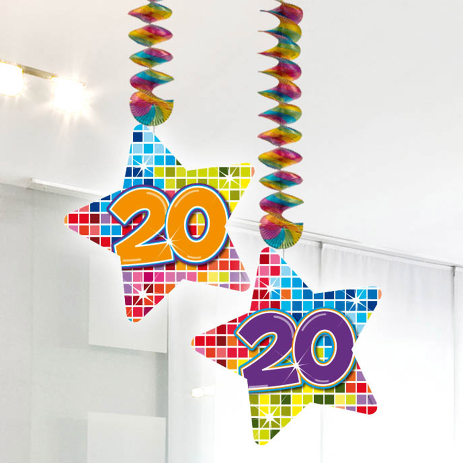 Hangdecoratie Blocks 20