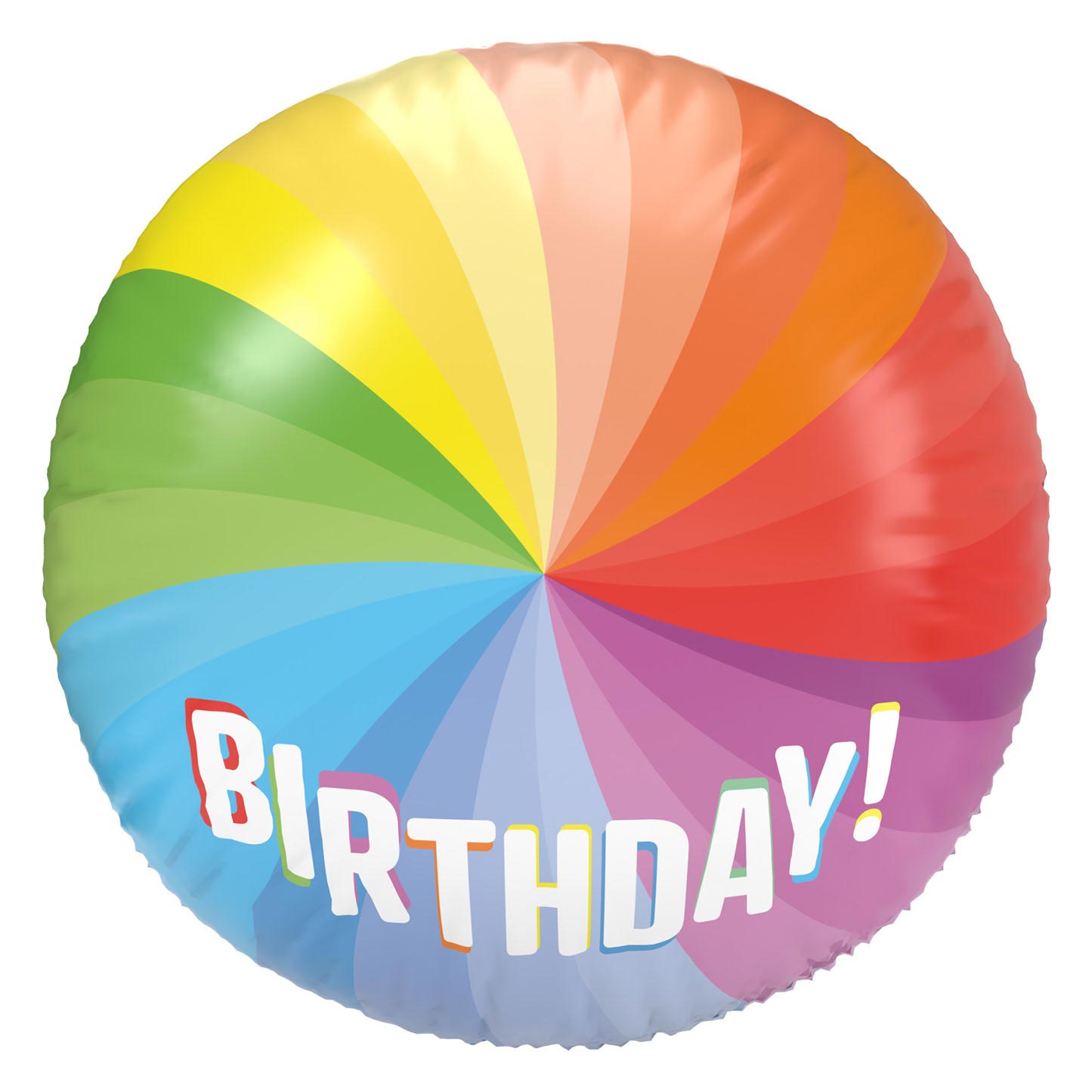 3D-Folienballon 'Happy Birthday', 56cm