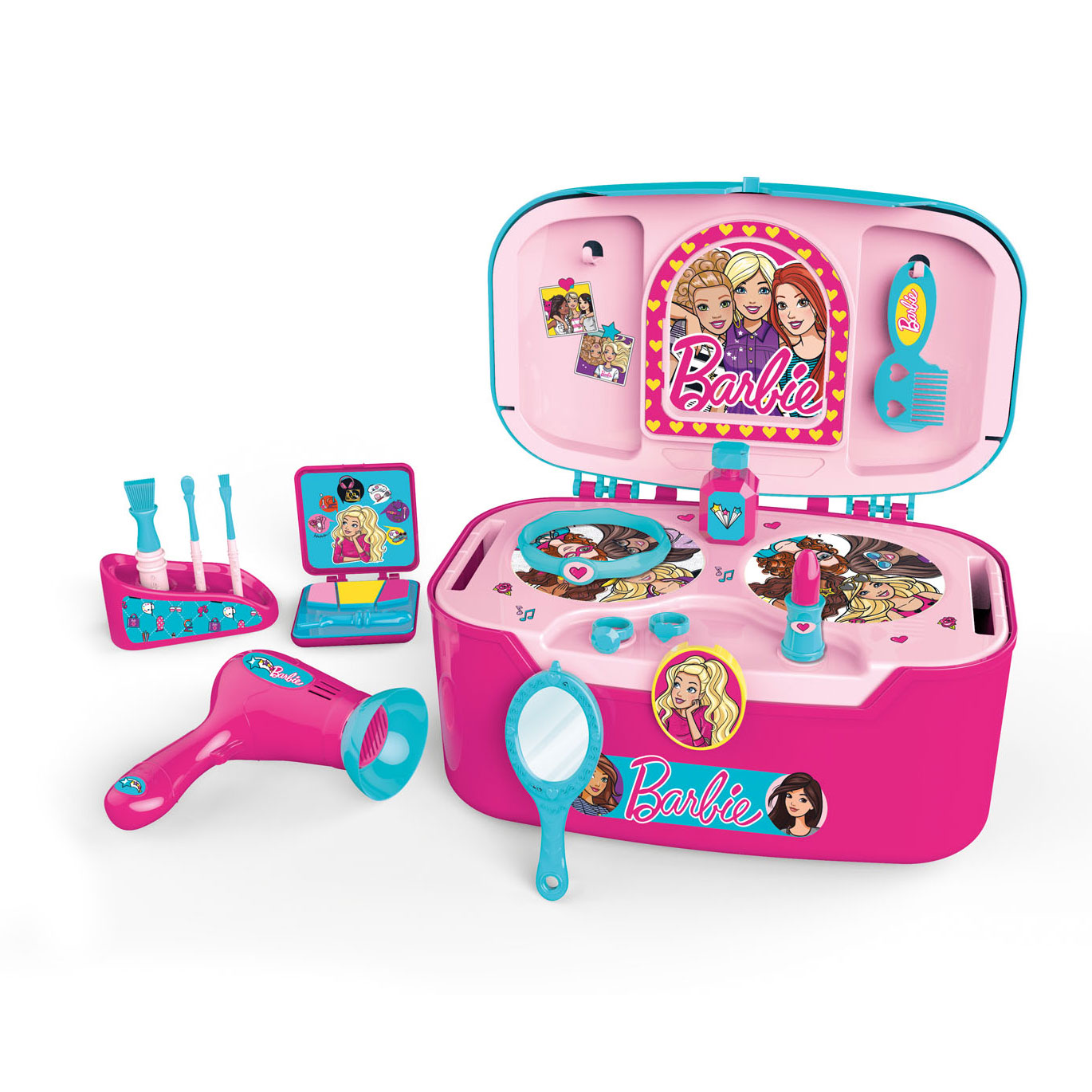 Barbie 2in1 Beauty Case Set