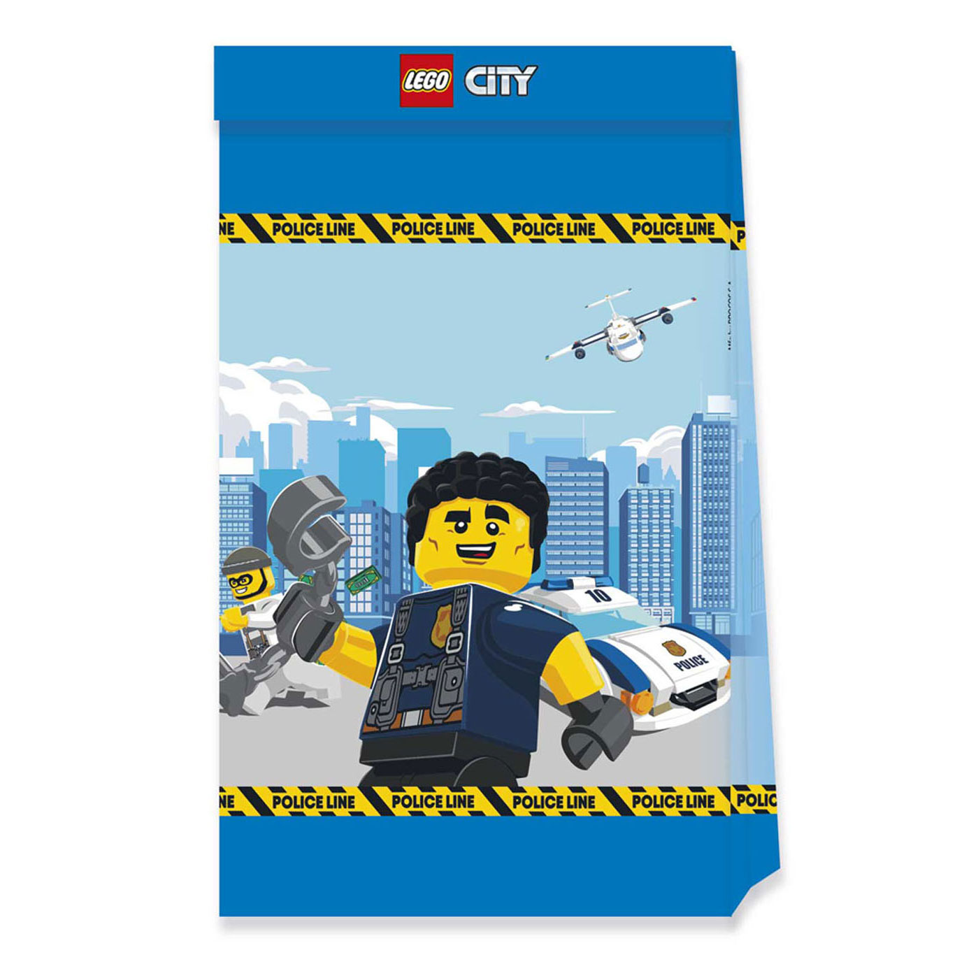 Sacs de fête en papier FSC LEGO City, 4 pcs.