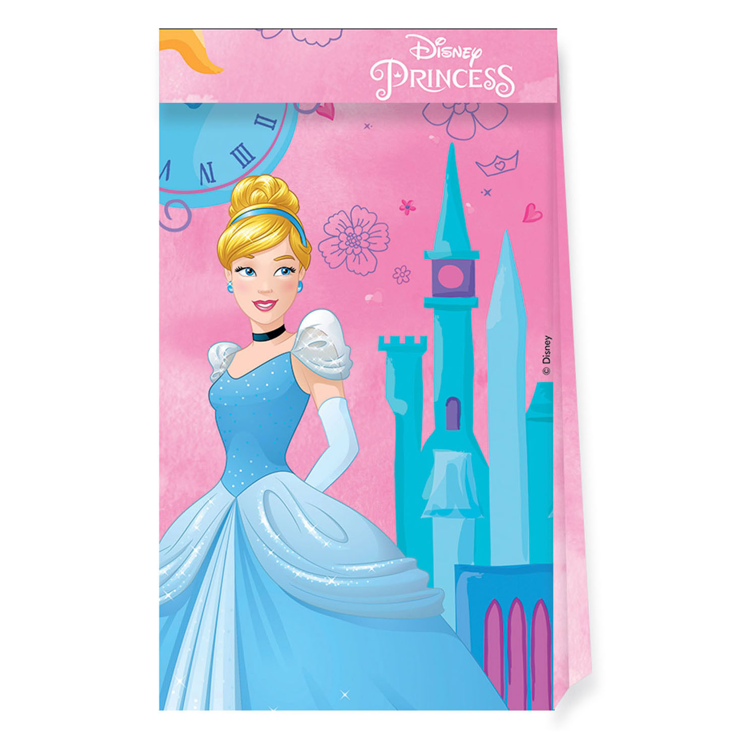 Sacs de fête en papier FSC Princesse Disney Vivez votre histoire, 4 pcs.