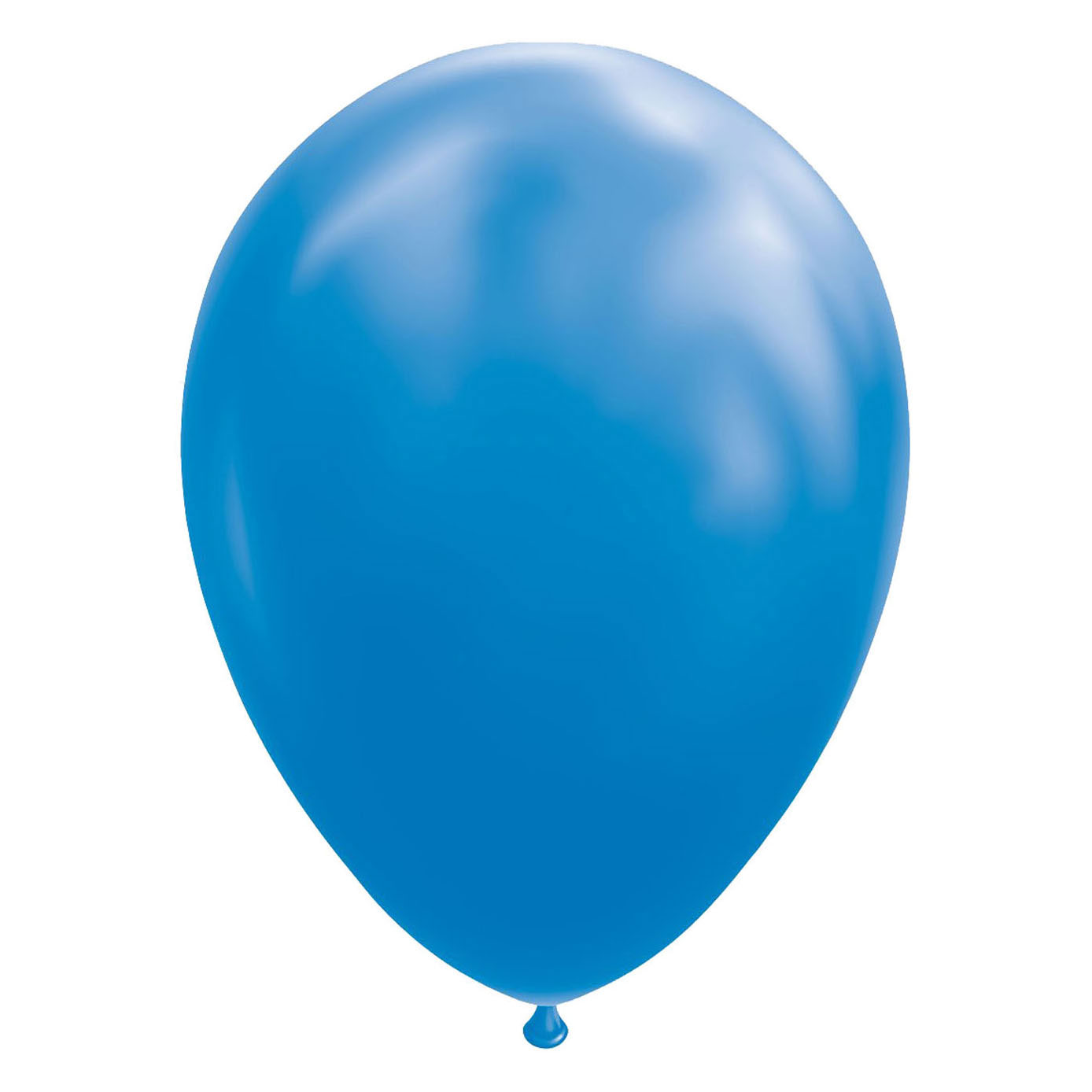 Ballons bleu roi, 30 cm, 10 pièces.