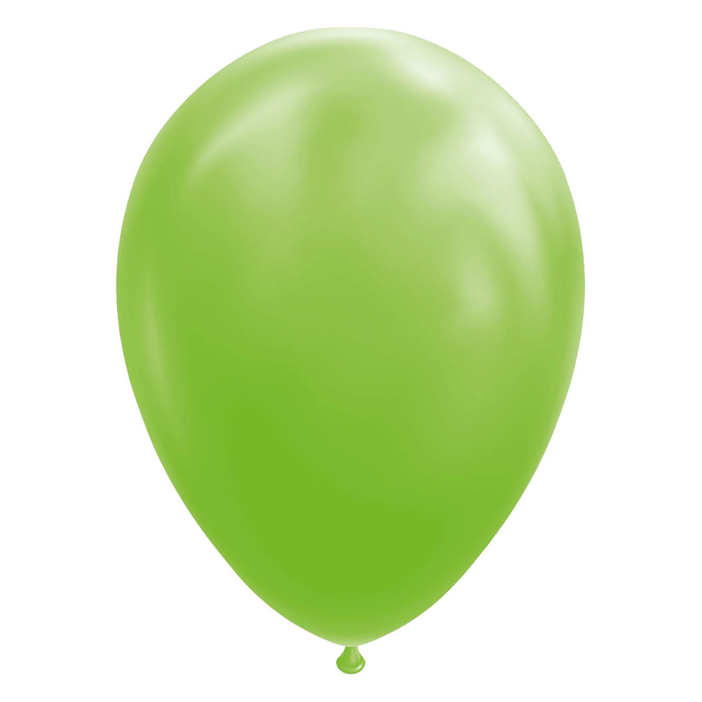 Globos Ballonnen Limoen Groen, 30cm, 10st.