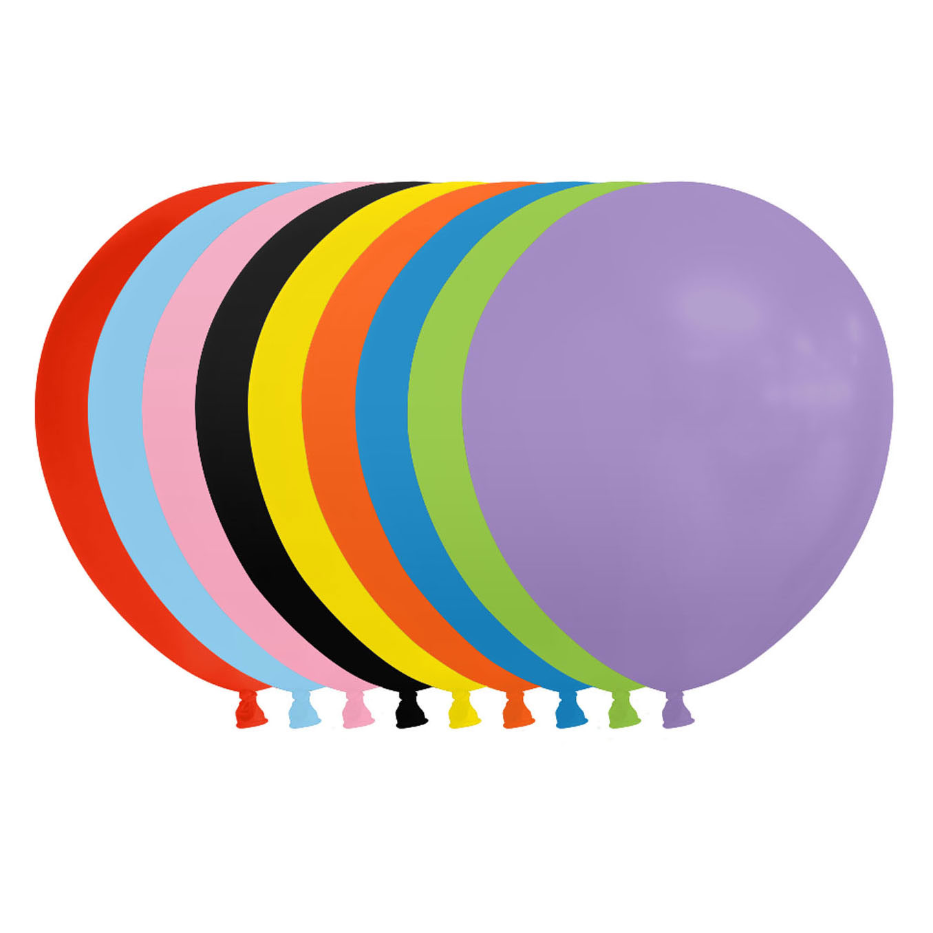 Ballon de baudruche de toutes les couleurs.