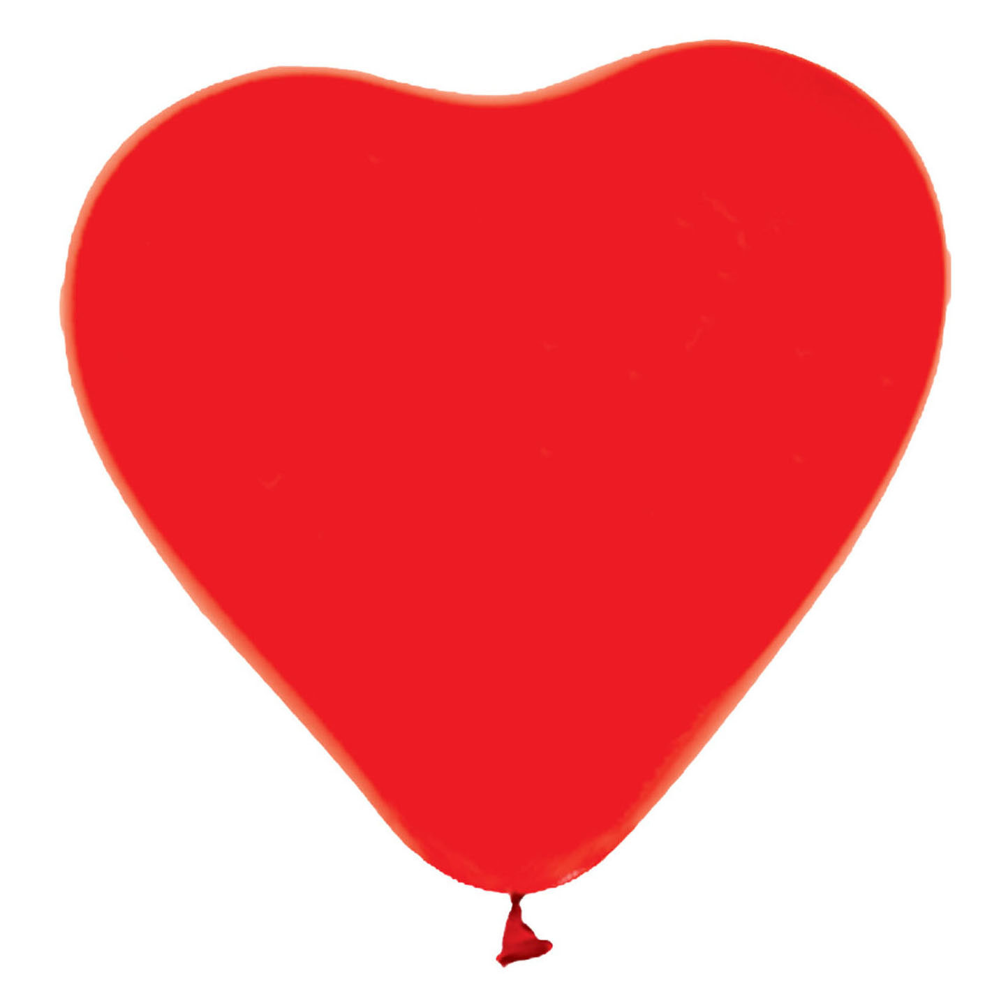 Luftballons Herzballons Rot 30cm, 6 Stück