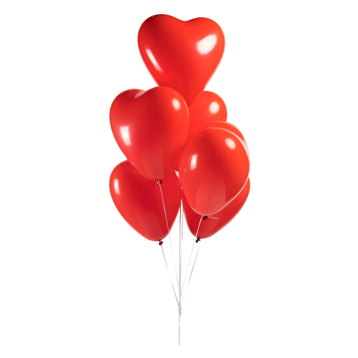 Acheter Ballons Ballons Coeur Rouge 30cm, 6 pcs. en ligne?