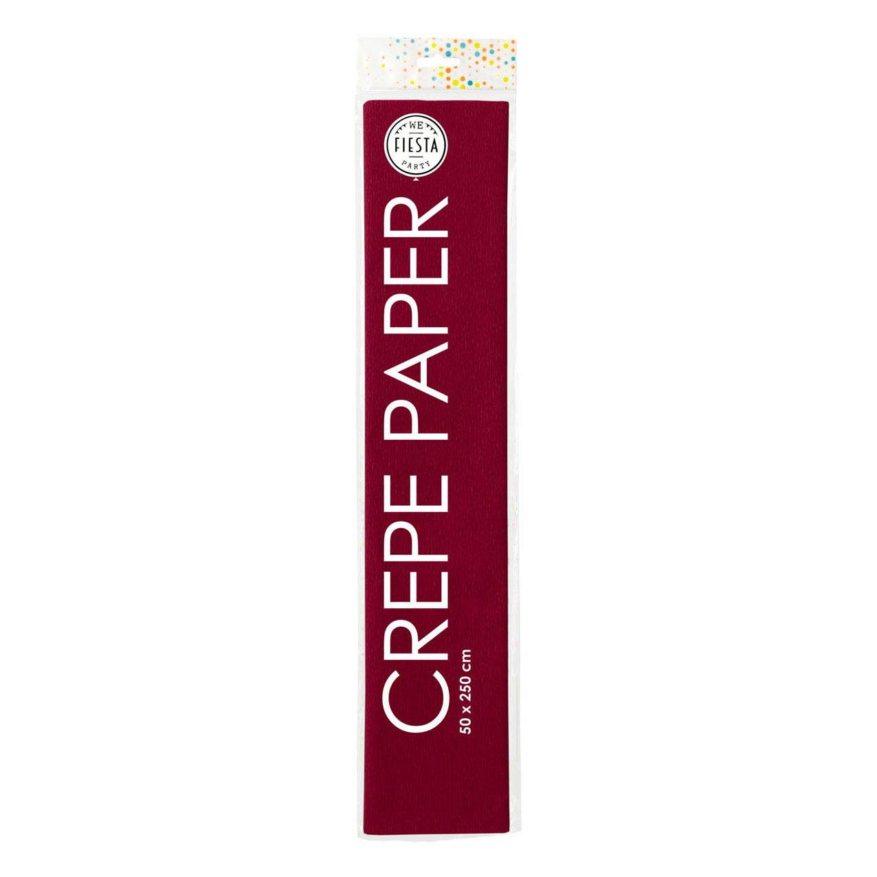 Crepepapier Bordeaux, 50x250cm
