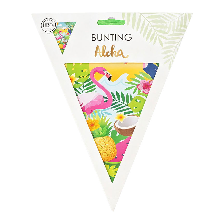 Vlaggenlijn van Papier Aloha - 6m