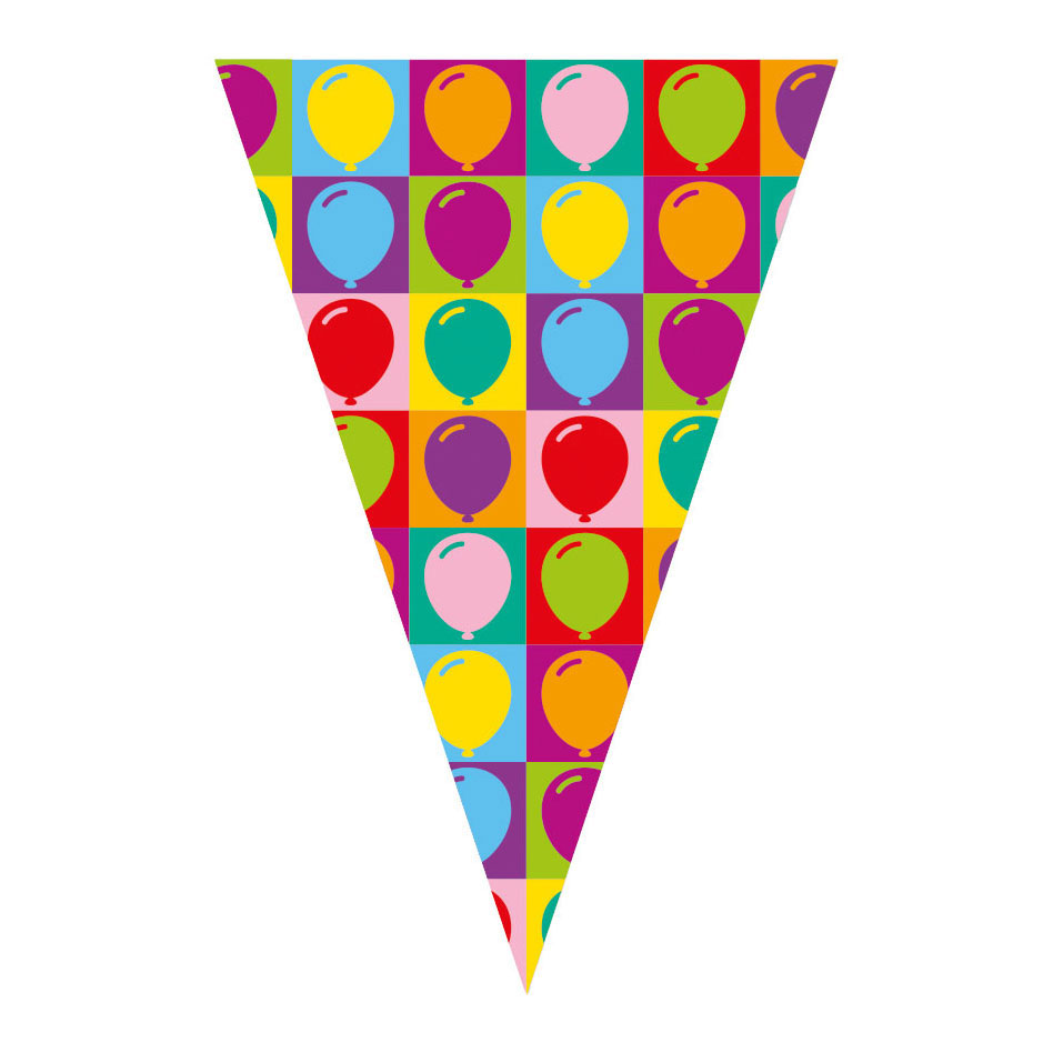 Guirlande festive Pop Party - 10 m