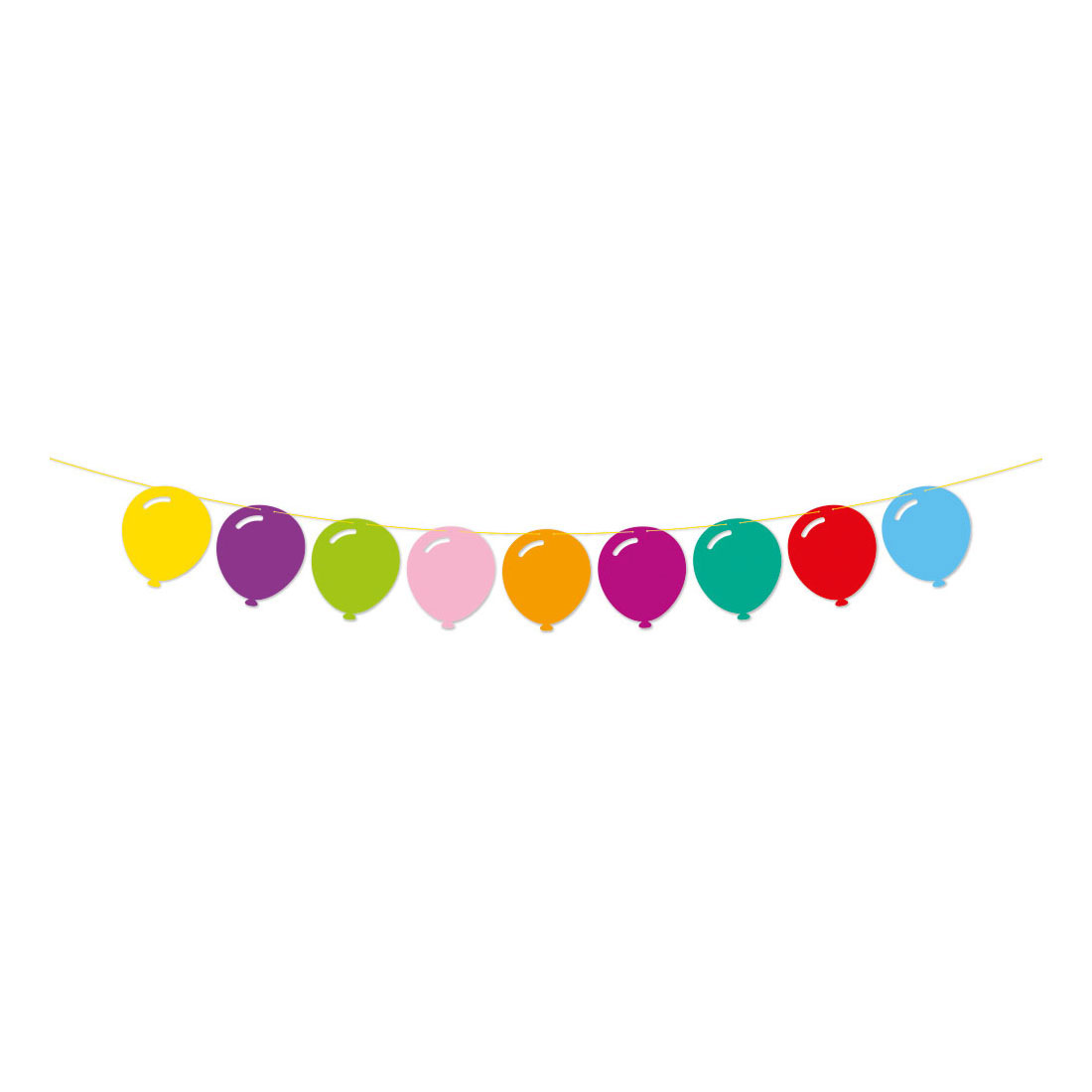 Guirlande en papier Pop Party - 2 m