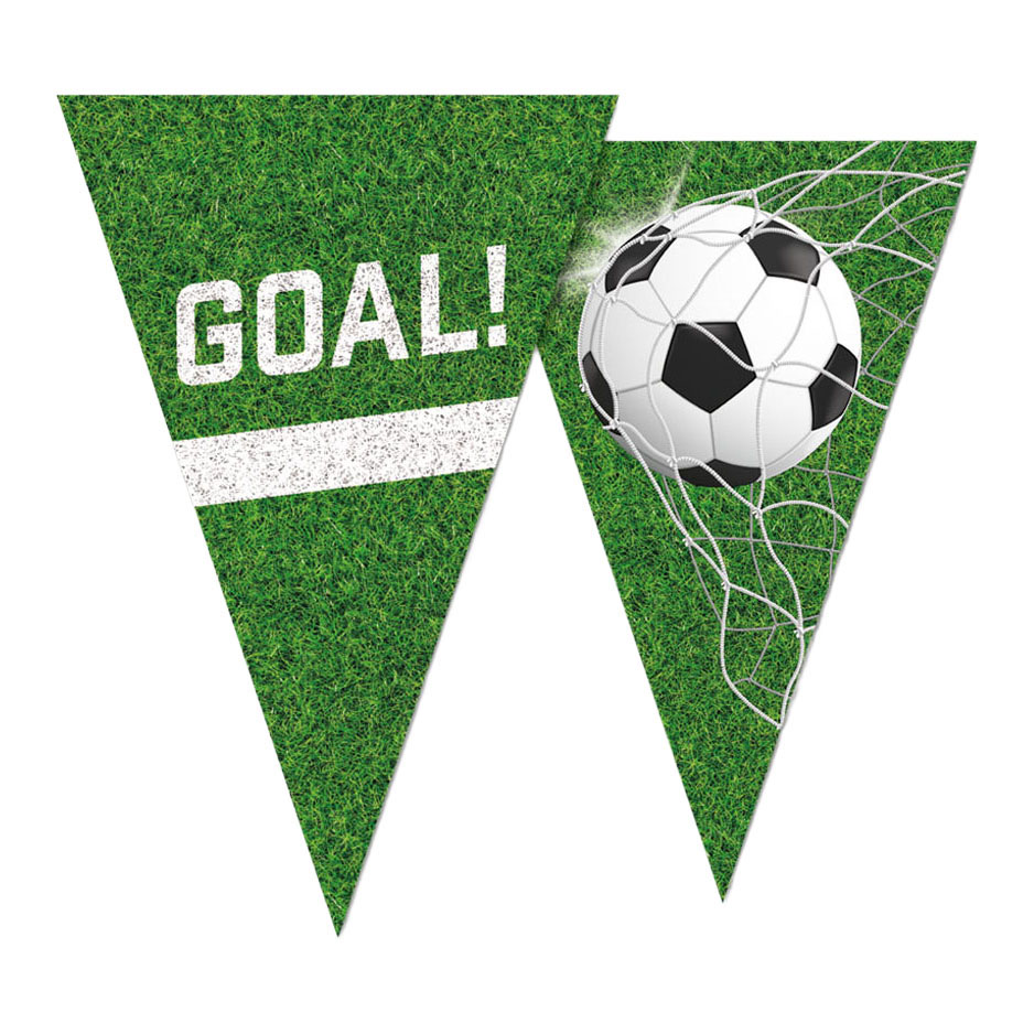 Vlaggenlijn Voetbal - 10m