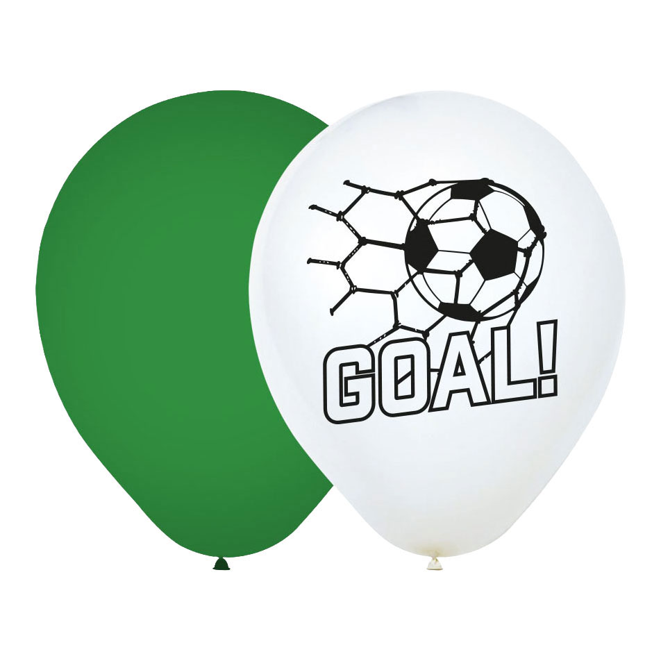 Ballonnen 12 Inch Voetbal - 8st.