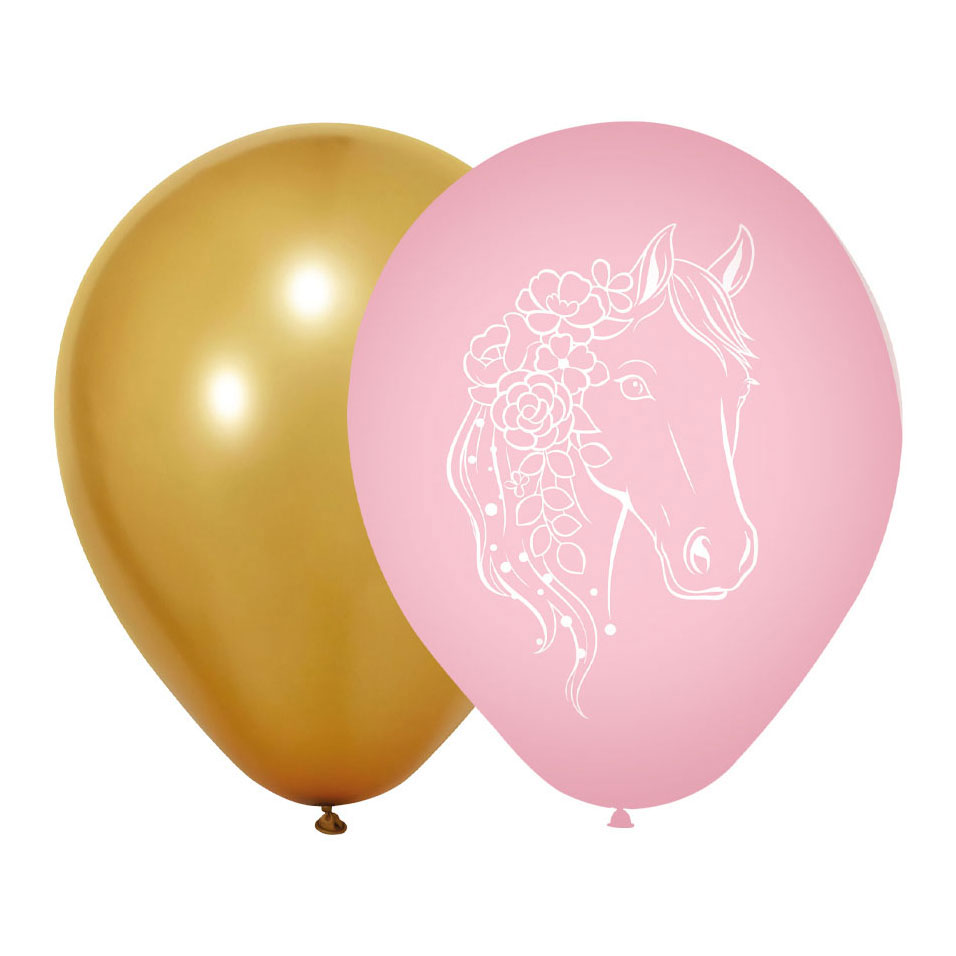 Ballonnen 12 Inch Paarden - 8st.