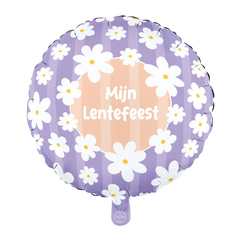 Folieballon 18 Inch Rond Madeliefjes Mijn Lentefeest
