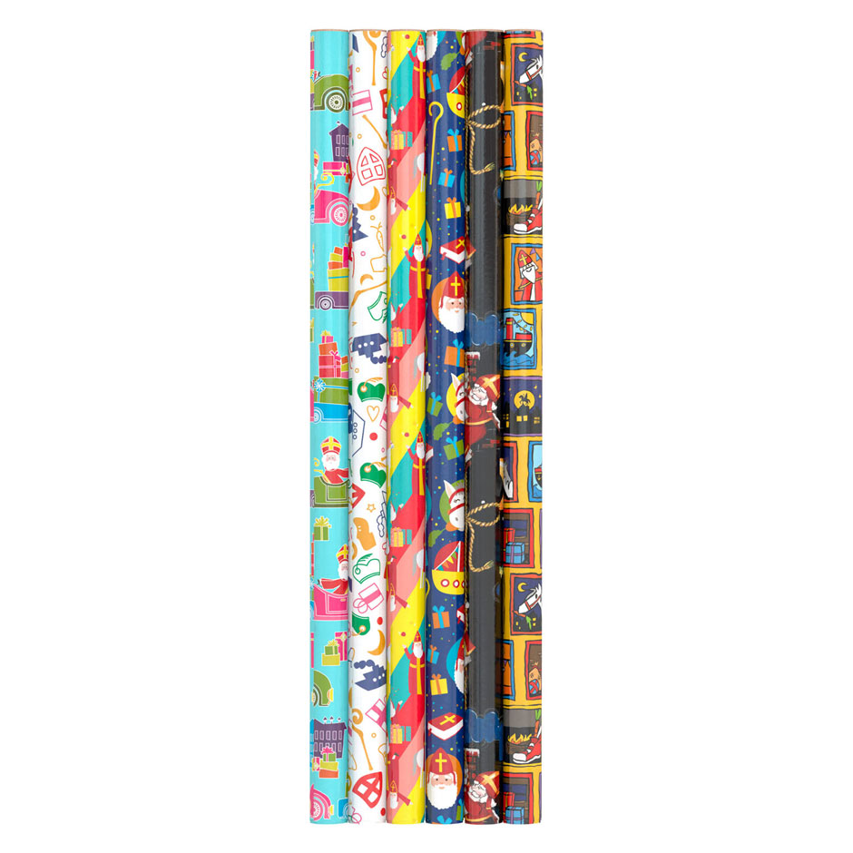 Inpakpapier Sinterklaas - 2m