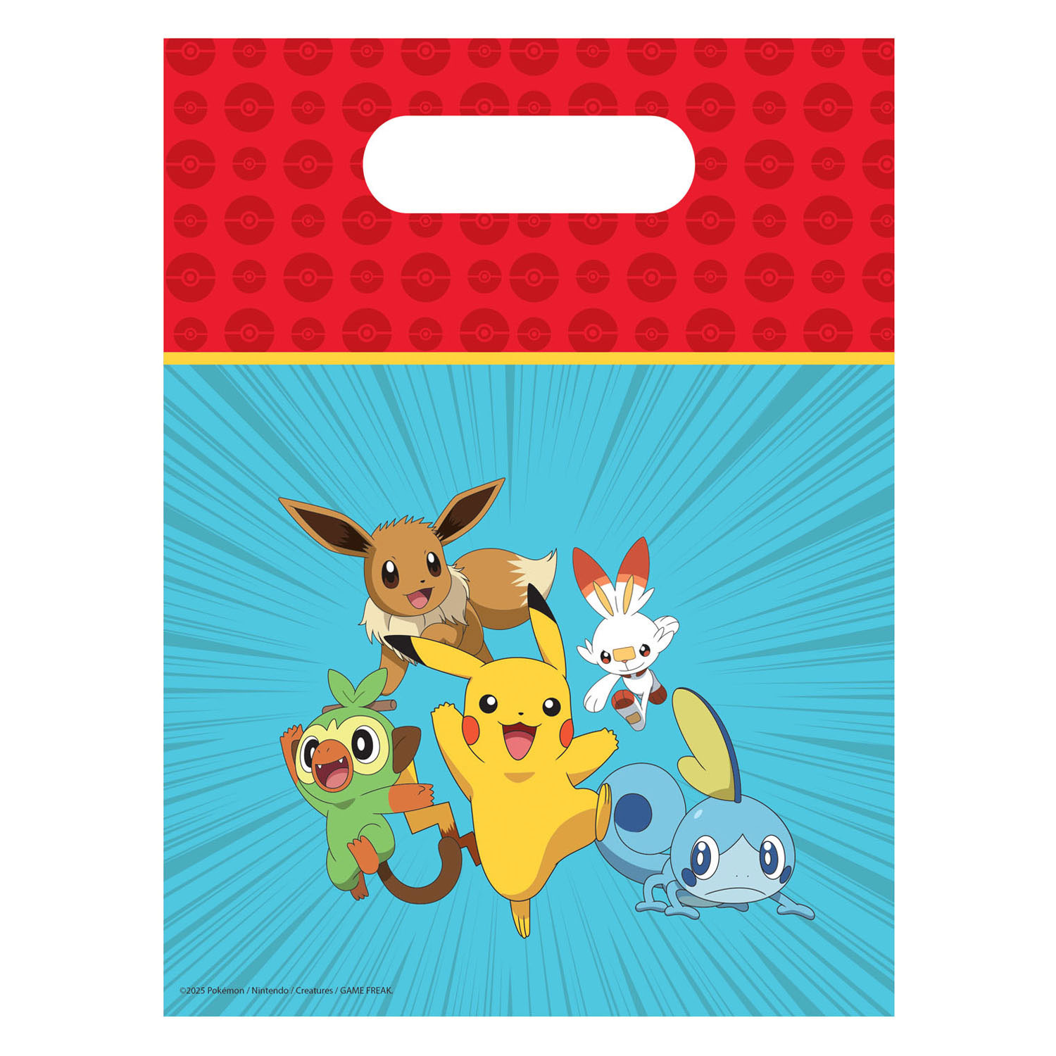 Uitdeelzakjes Pokemon - 6st.