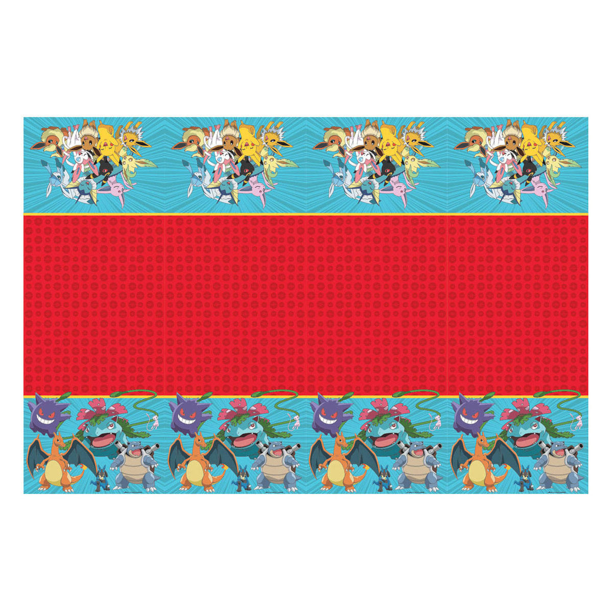 Nappe en papier 120x180cm Pokémon