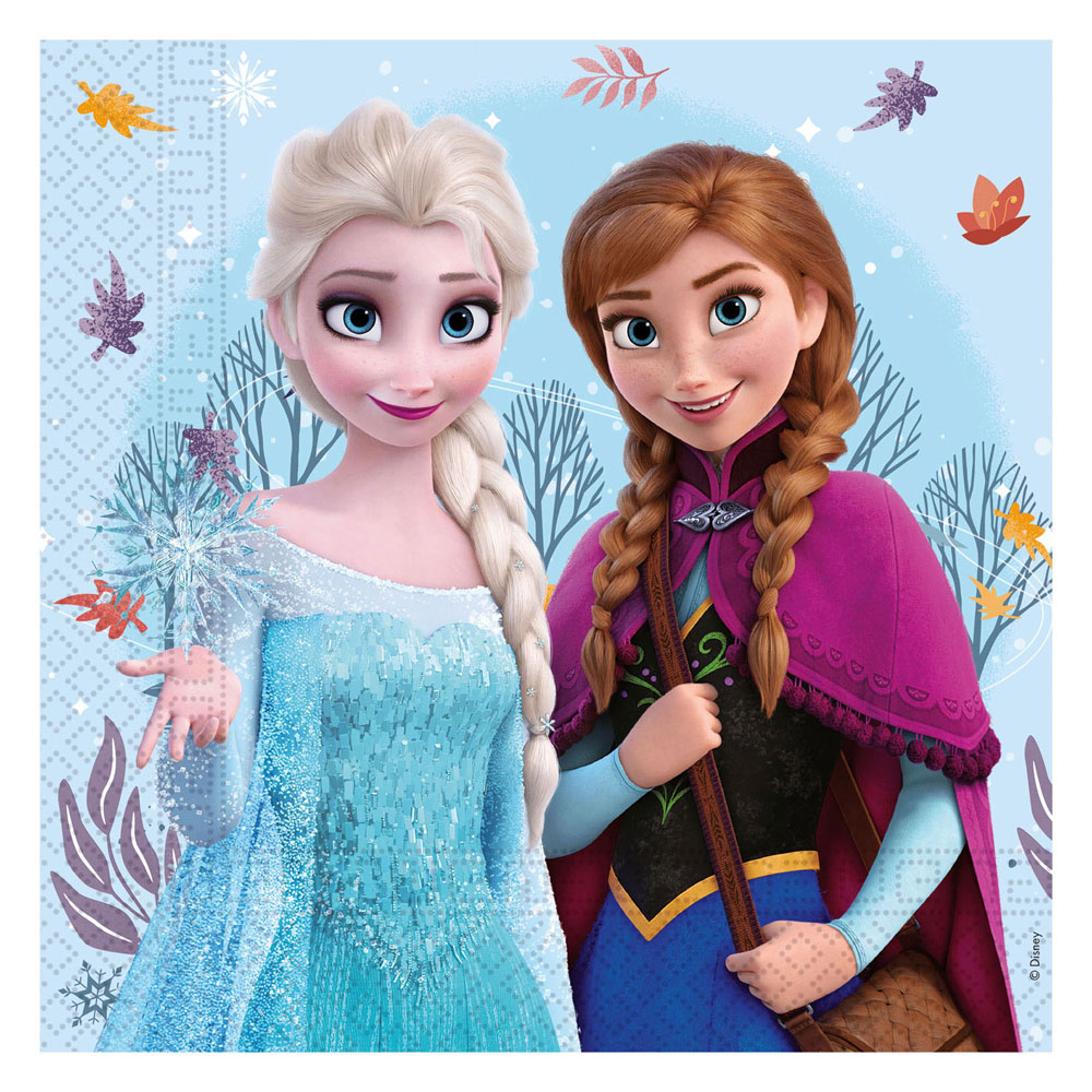 Papieren Servetten 33x33cm Frozen Idyllic Wonder - 20st.