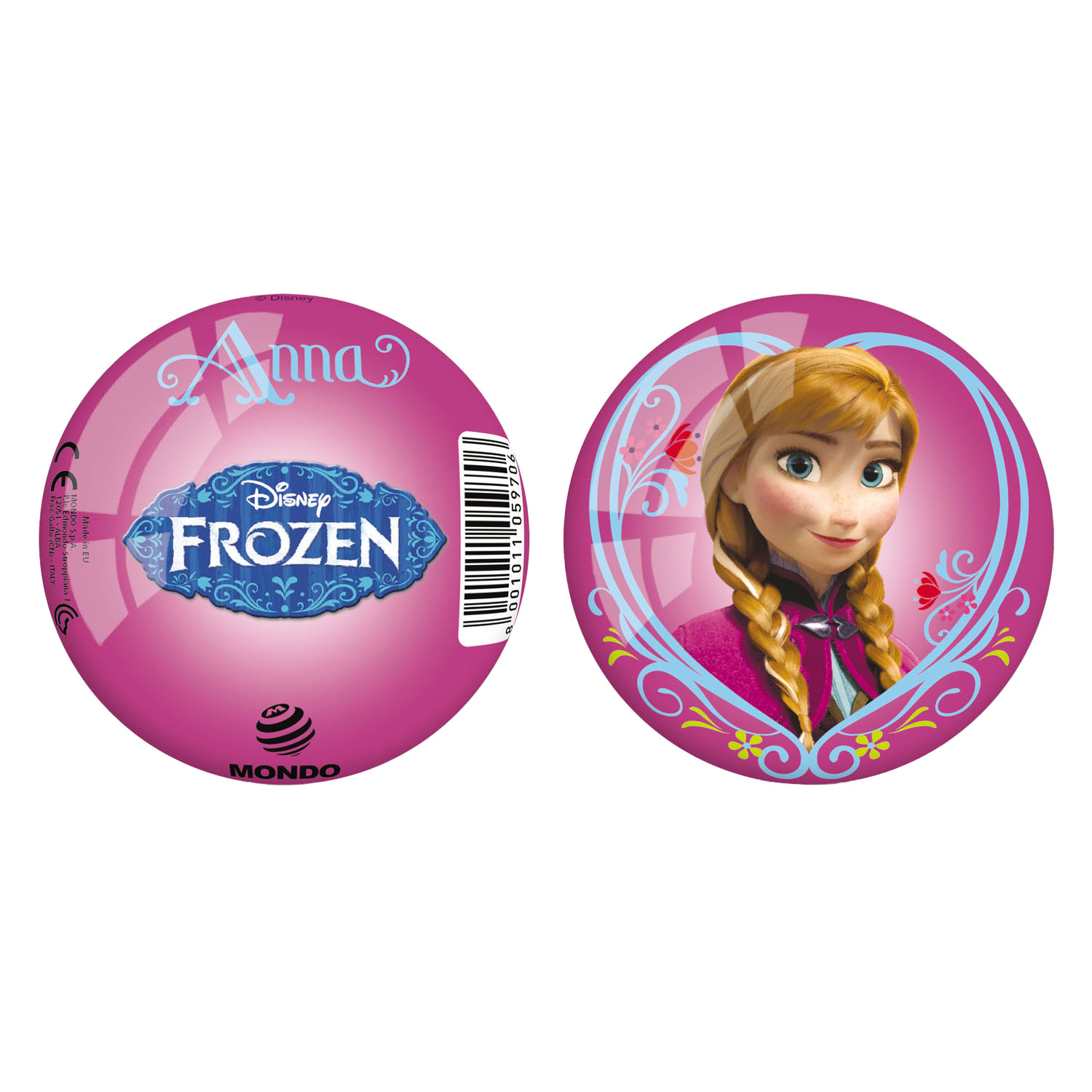 Mondo Decor Ball klein Frozen, 6cm
