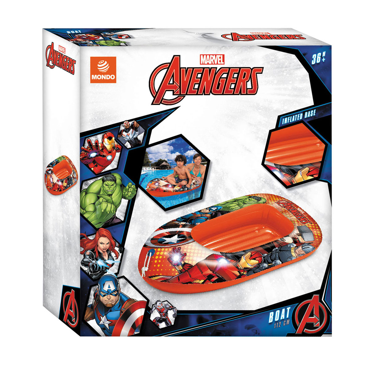 Mondo Bateau Gonflable Avengers