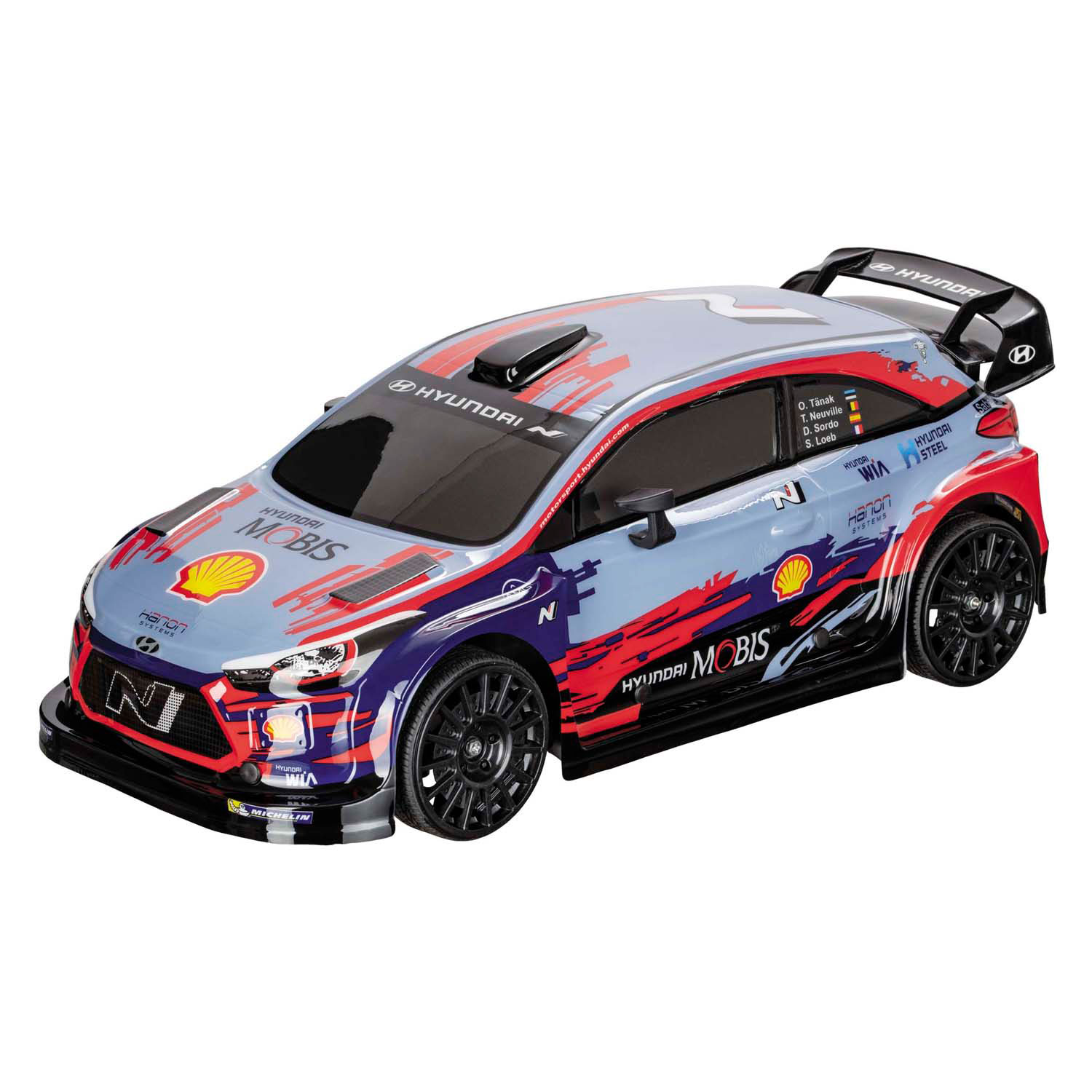 Mondo Motors RC Bestuurbare Auto - Hyundai I20 WRC 23, Schaal 1:10