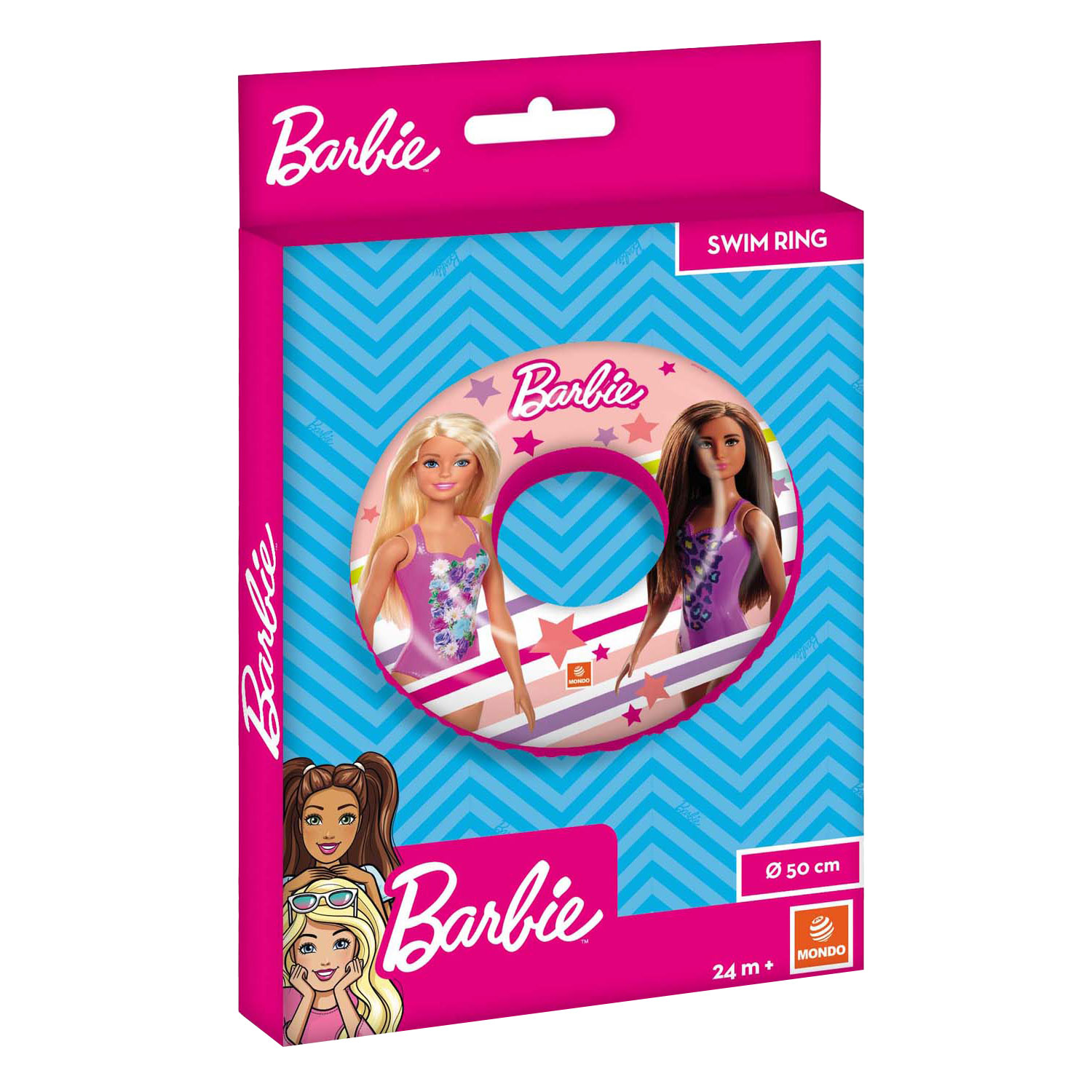 Bouée de natation Mondo Barbie, 50 cm