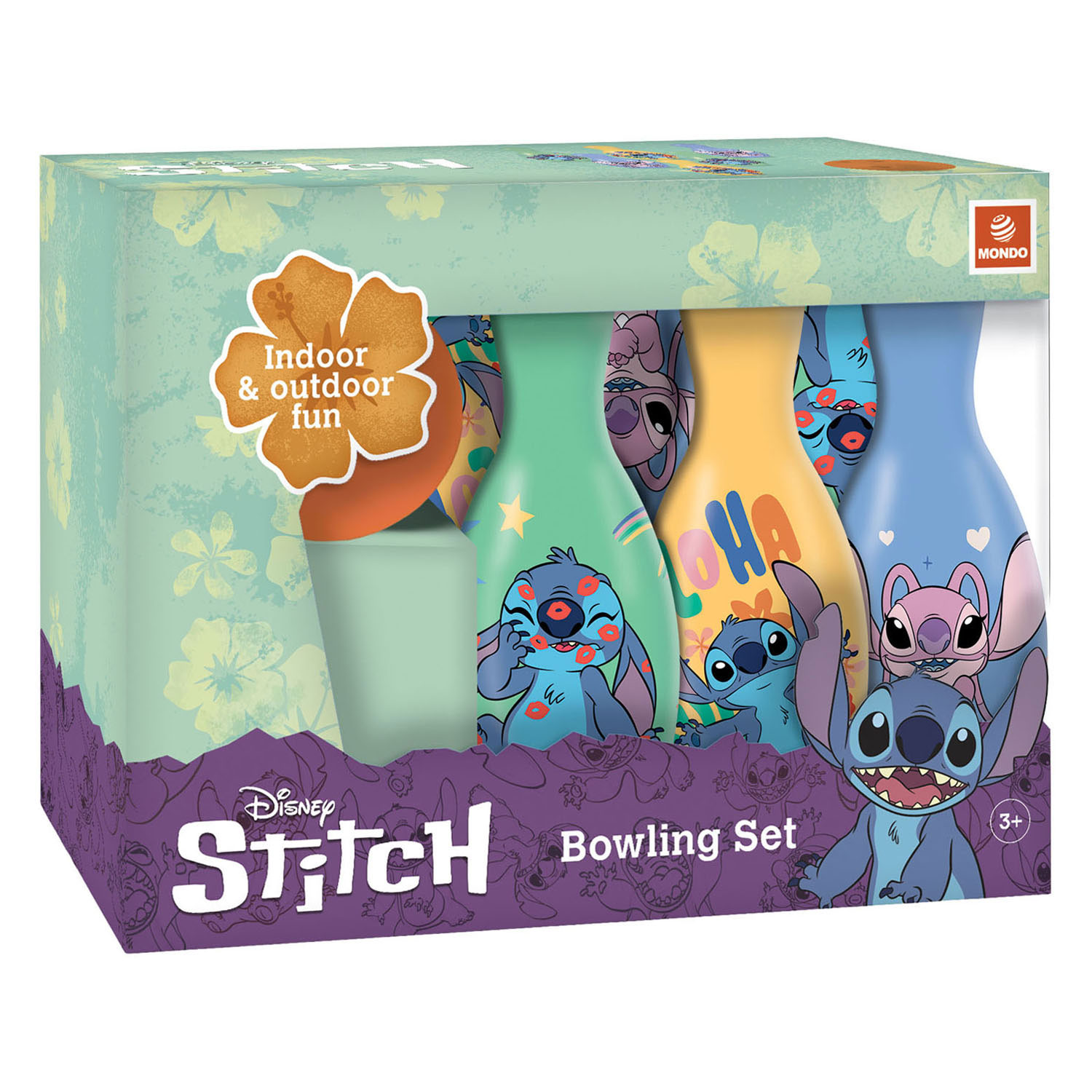 Ensemble de bowling Mondo Stitch - 7dlg.