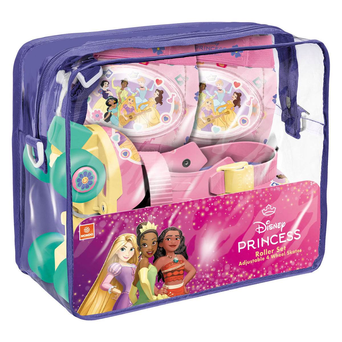 Mondo Disney Prinzessinnen Rollschuhe - Größe 22-29