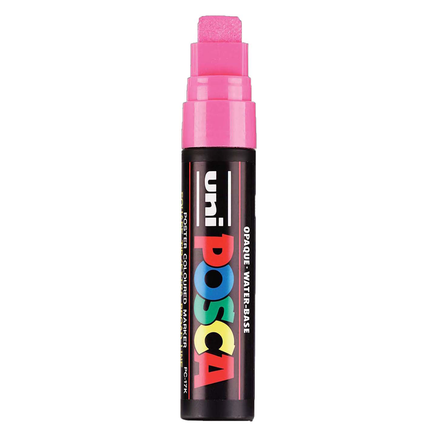Uni Posca Verfmarker 17K Roze - Bloc-pointe 15mm
