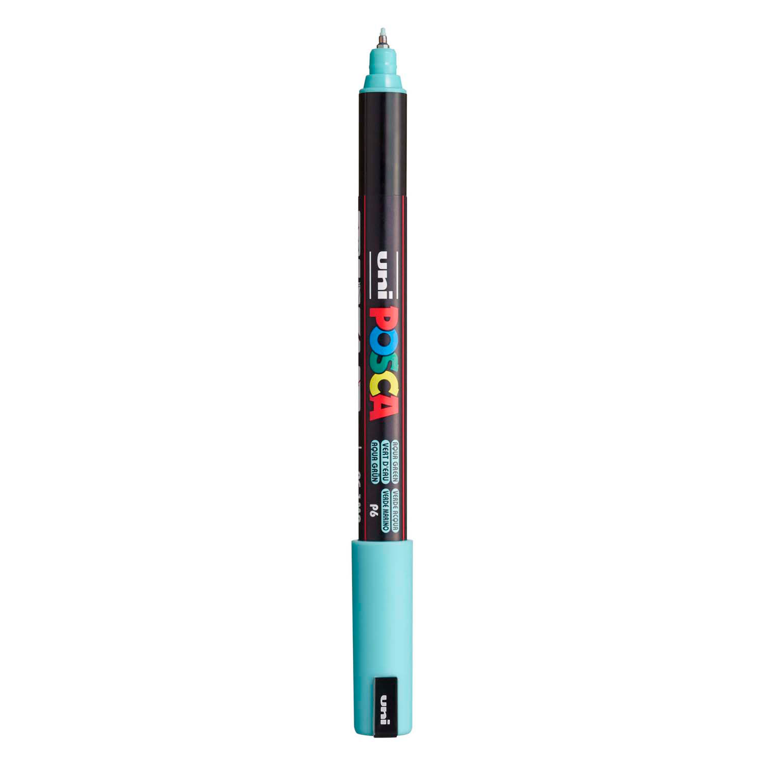 Uni Posca Marker PC-1MR Aquagrün – Extrafein 0,7 mm