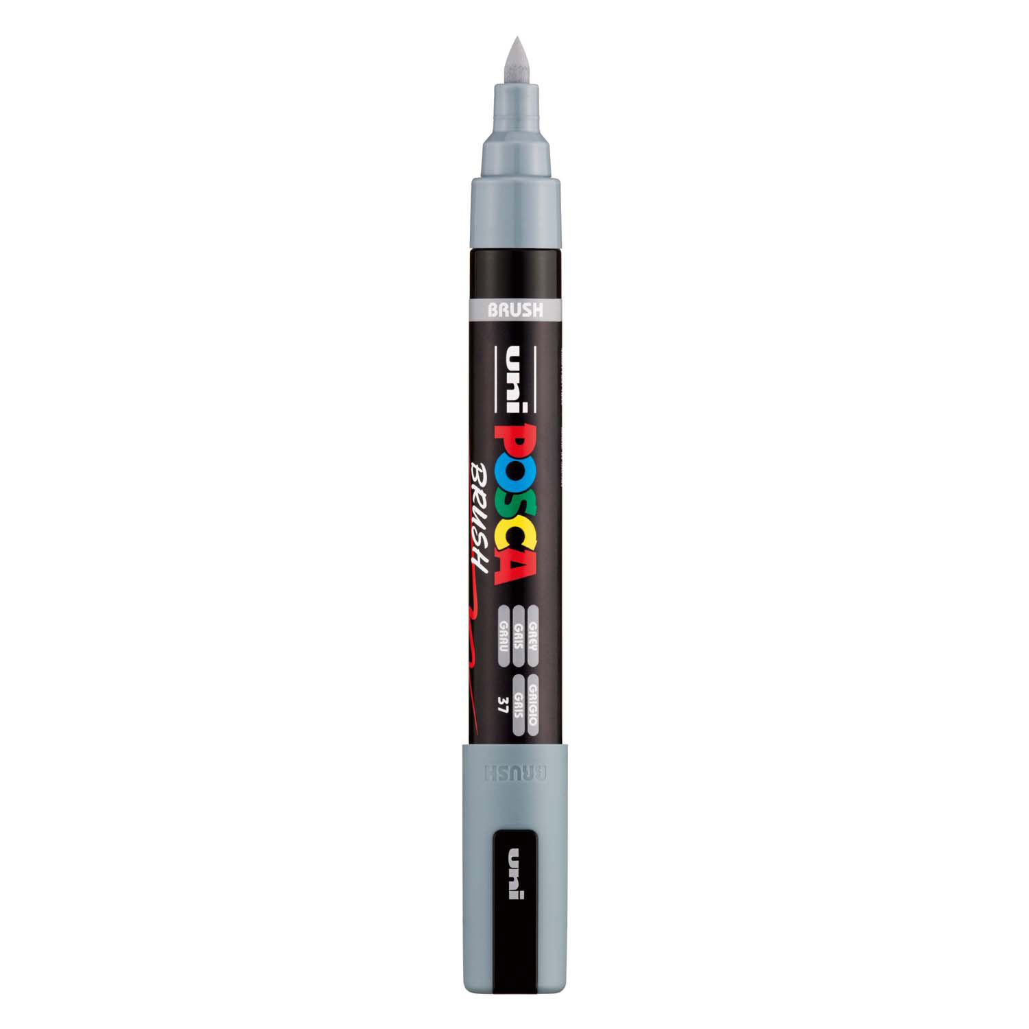 Uni Posca Brushmarker PC5BR Grijs - brushpunt 1 - 10 mm