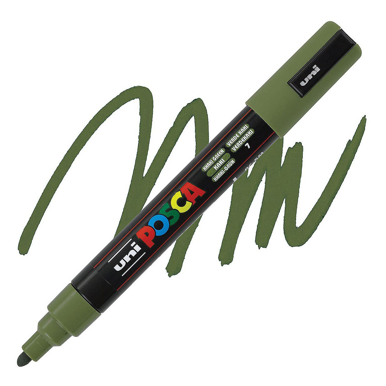 Marqueur de peinture Uni Posca 5M Vert kaki