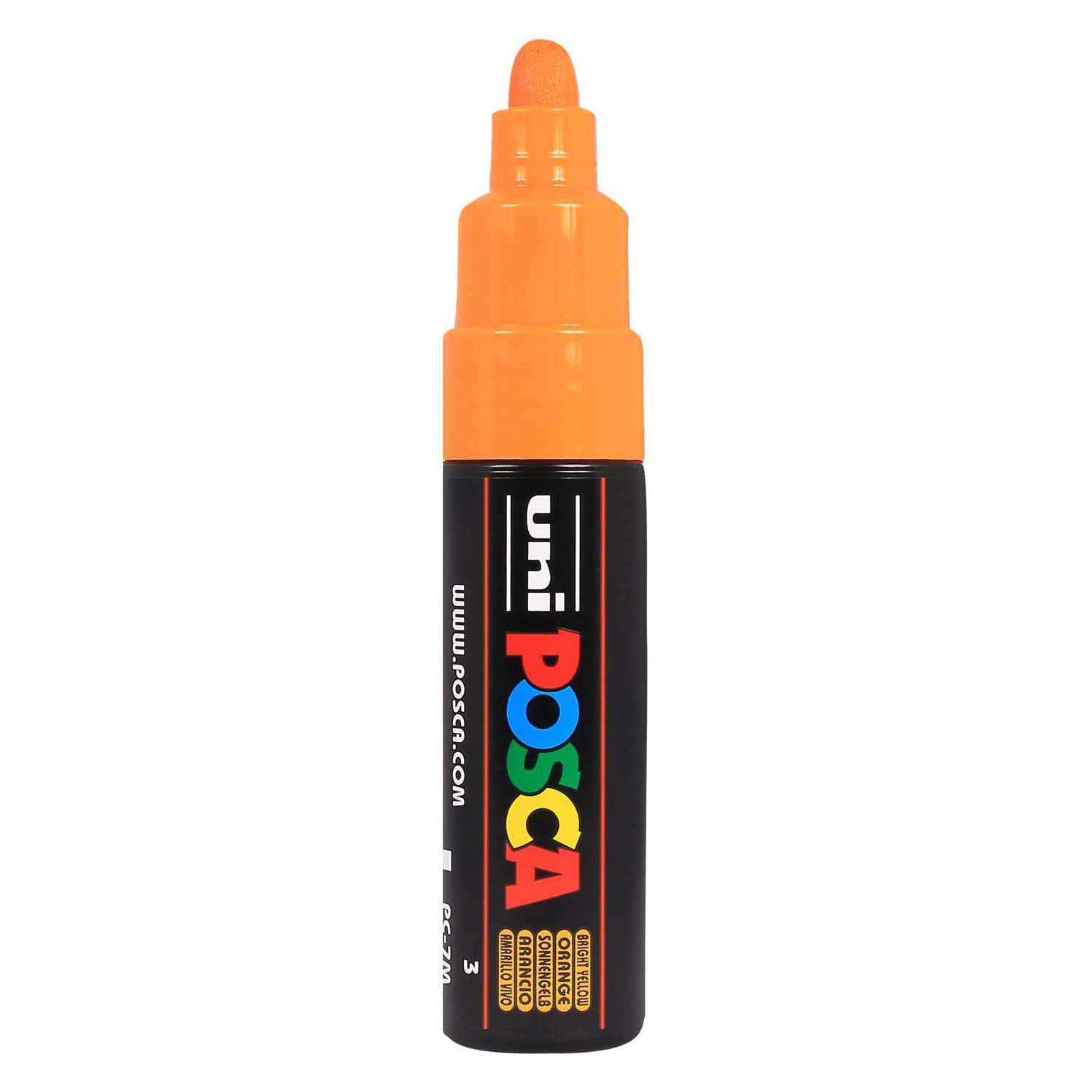 Uni Posca Lackmarker 7M Orange – konische Spitze 4,5 mm