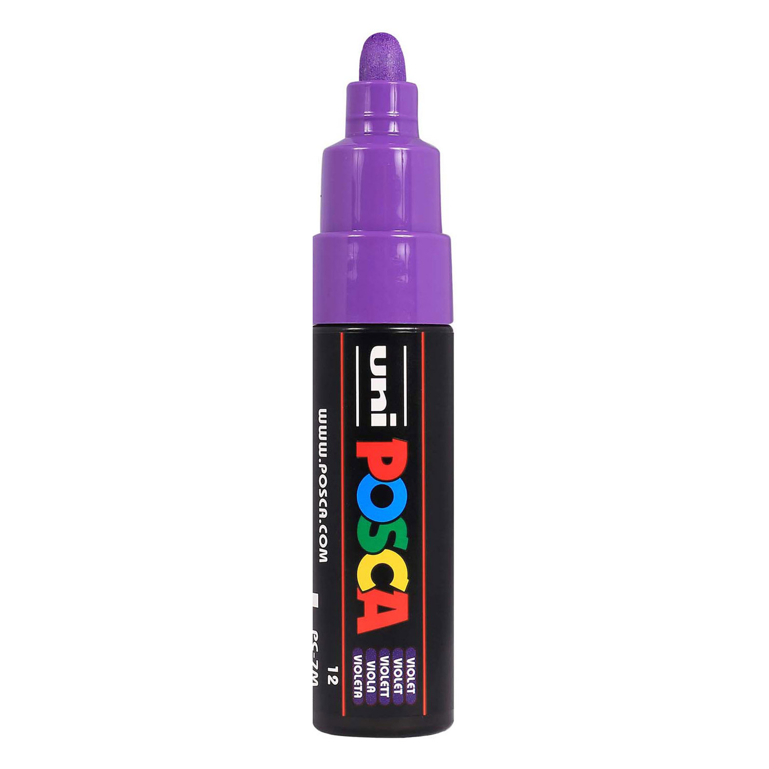 Uni Posca Paint Marker 7M Violett – konische Spitze