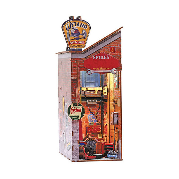 Graine 3D Scene Garage Book Nook Modelbouwpakket