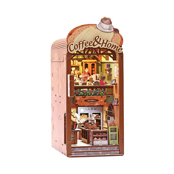 Graine 3D Scene Cosy Coffee Book Nook Modelbouwpakket