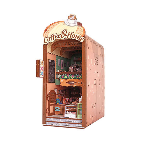 Graine 3D Scene Cosy Coffee Book Nook Modelbouwpakket