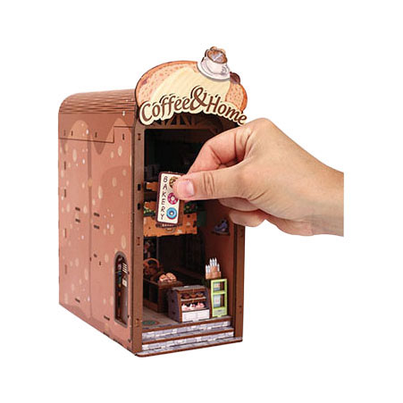 Graine 3D Scene Cosy Coffee Book Nook Modelbouwpakket