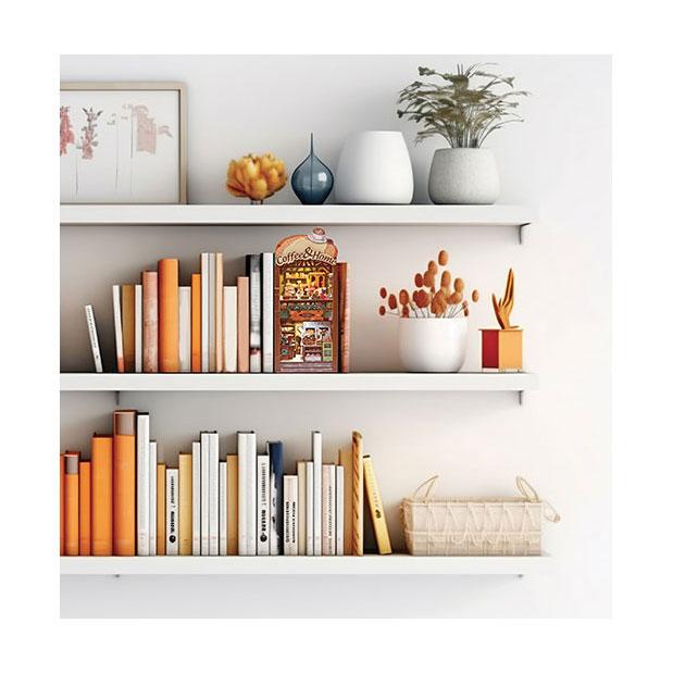 Graine 3D Scene Cosy Coffee Book Nook Modelbouwpakket
