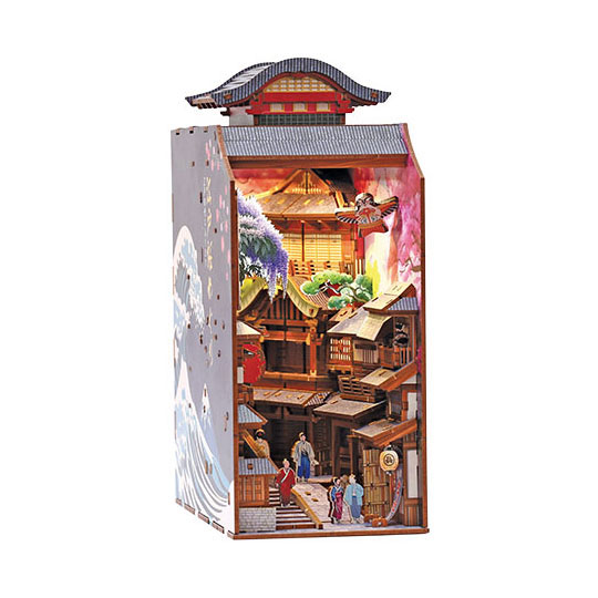 Graine 3D Scene Sakura Lane Book Nook Modelbouwpakket