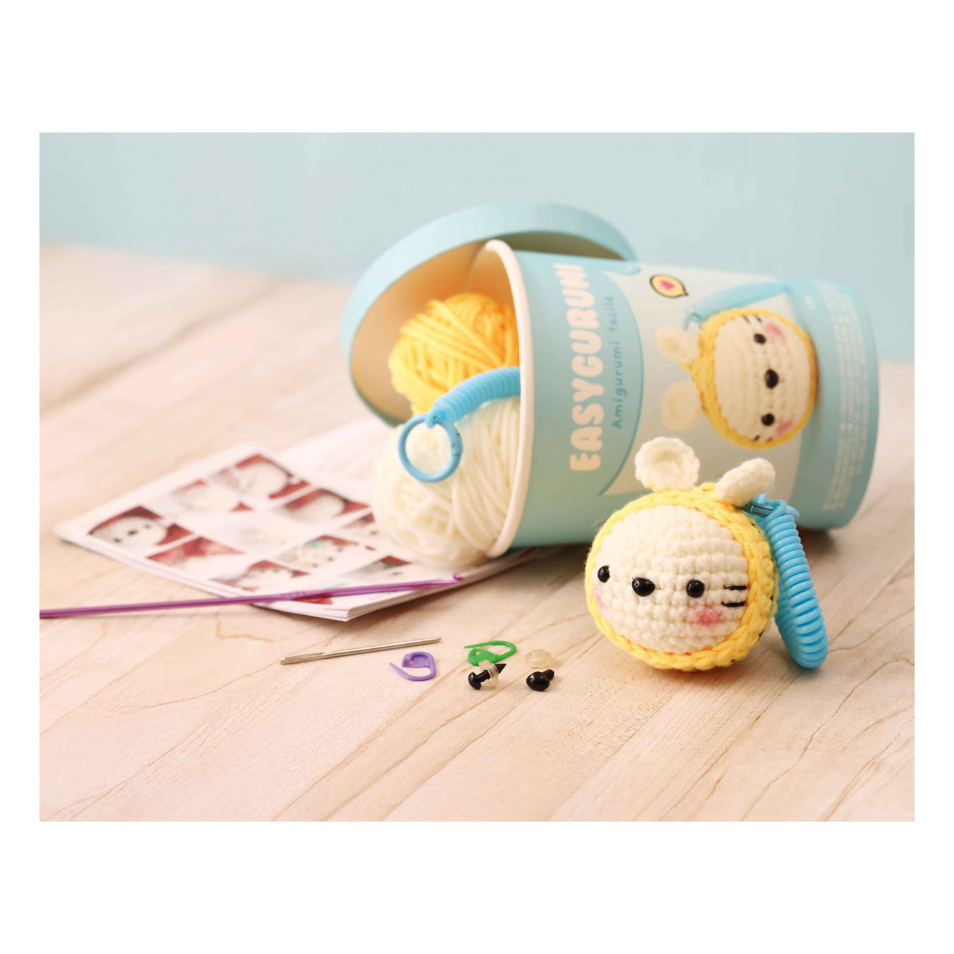 Kit de crochet Graine Easygurumi - aiguille et fil inclus