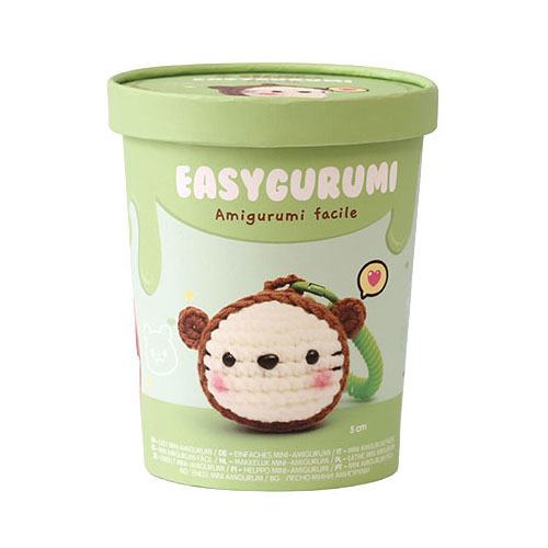 Kit de crochet Graine Easygurumi Ours - aiguille et fil inclus