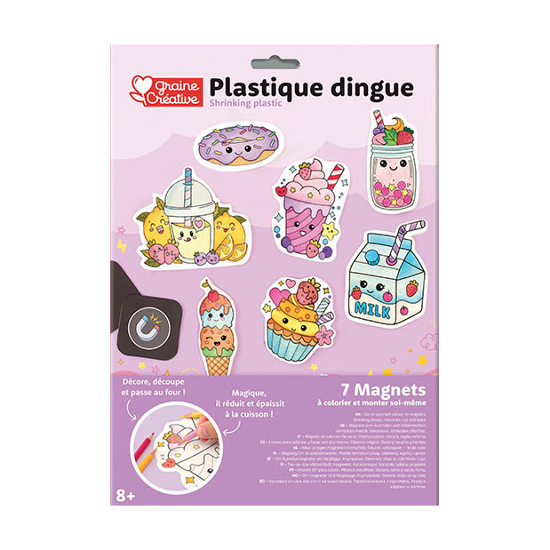 Ensemble de feuilles de crêpage Grain Magnets Kawaii