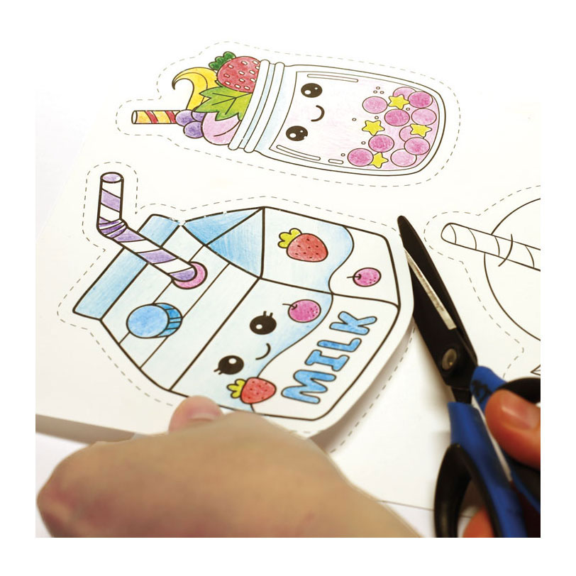 Ensemble de feuilles de crêpage Grain Magnets Kawaii