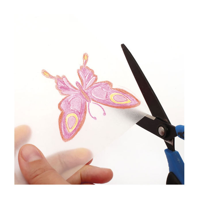 Bracelet Graine en film rétractable, motifs papillons et fleurs