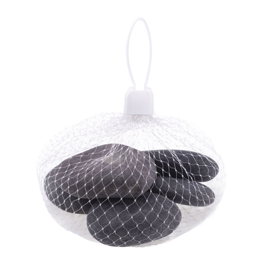 Pierres à grain grises - 5 pièces