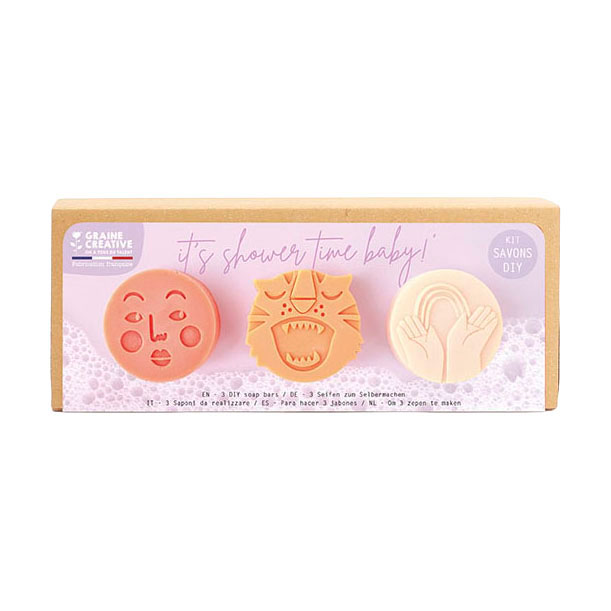 Kit de fabrication de savon Graine Joy - 3 savons